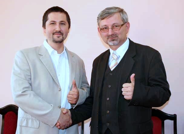 Mit Herrn Tadeusz Wita Sejmabgeordnete